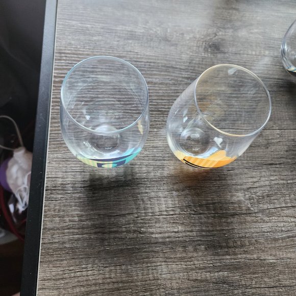 JOY JOLT Set of 4 Stemless Painted Star Wars Helmet Glasses - Picture 4 of 9